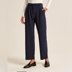 Abercrombie tailored relaxed straight pants